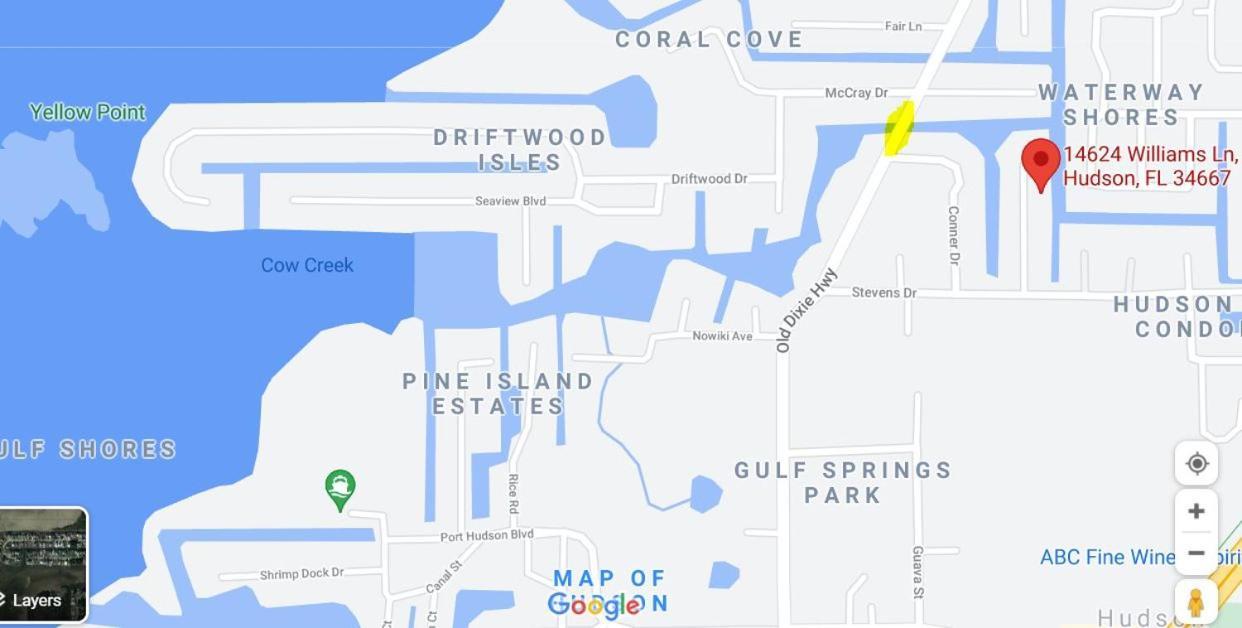 4Br Private Dock, Warm Spring Canal, Kayaks, Canoe هدسون المظهر الخارجي الصورة